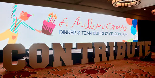 Contribute 2019 "A Million Dreams" Team Building Dinner