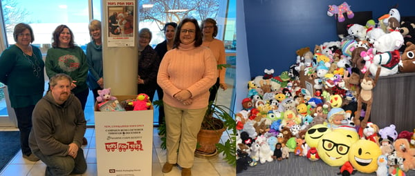 Concordance employees collect toys to spread cheer to local children