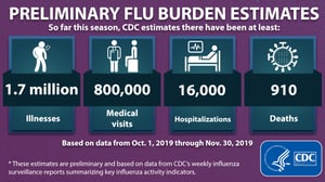 CDC Flu Estimates