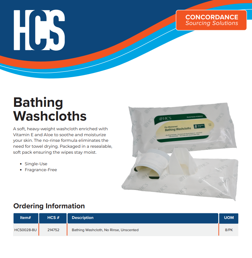 Bathing Washcloths